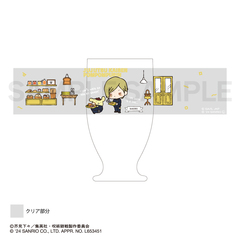 呪術廻戦（懐玉・玉折）×サンリオキャラクターズ レトログラス04.七海建人・ポムポムプリン