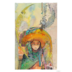 【なつめさんち】原画展「SAVE PAINT」複製原画 RE:RATIO