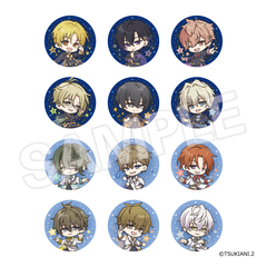 ツキウタ。THE ANIMATION 2 描き起こしトレーディングホログラム缶バッジ コンプリートBOX（全12種入り）