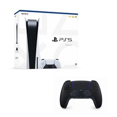 PlayStation5 ＋ PS5　DualSense ワイヤレスコントローラー ミッドナイト ブラック（PS5本体とDualSense同時購入で1000円引き！キャンペーン対象商品）