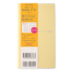 ＮＯＬＴＹ（ノルティ）　マンスリースリム日曜（イエロー）［２７２３］　２０２６年１月始まり