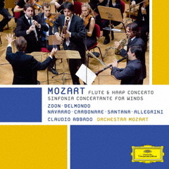 モーツァルト：協奏交響曲、フルートとハープのための協奏曲（2008年ライヴ・フロム・テアトロ・マンゾーニ、ボローニャ）