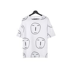 【SKULL HONG】POKER FACE Tシャツ（ホワイト）