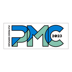 【PMC2023】オフィシャルロゴフェイスタオル WHITE