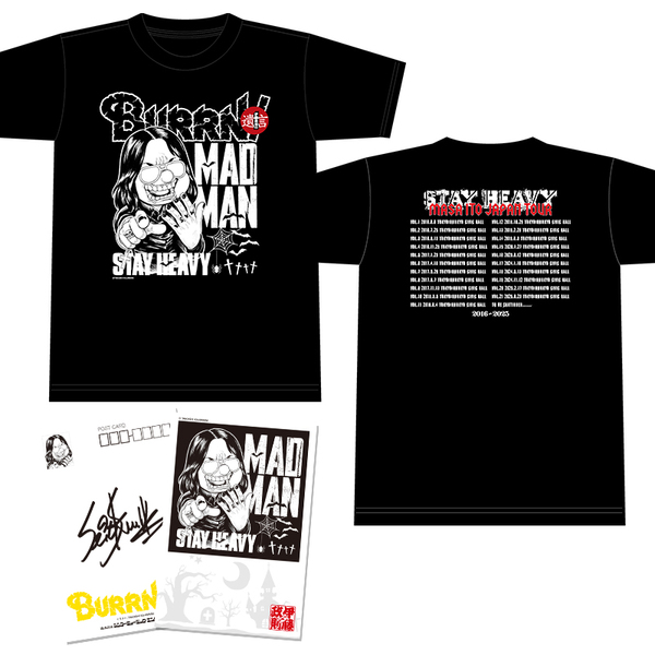 伊藤政則】遺言 Vol.21 Tシャツ XLサイズ【特典：直筆サイン入り