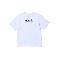 キッズ Youth 半袖 コットン Tシャツ ちいかわ / ちいかわ・ハチワレ・うさぎ ホワイト Sizes：130