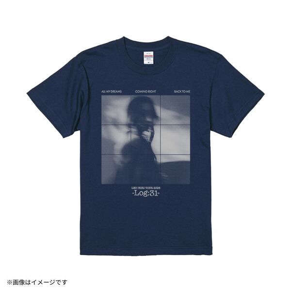 家入レオ】TOUR 2026 -Log:31- Tシャツ（インディゴ） XLサイズ