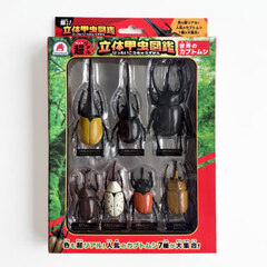 超リアル！立体甲虫図鑑　世界のカブトムシ
