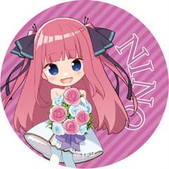 【缶バッチ】二乃ウェディングコスSDキャラ【五等分の花嫁∬】