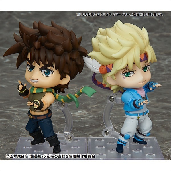 JOSEPH JOESTAR CAESAR ZEPPELI 額縁（シーザ像 見にくく）
