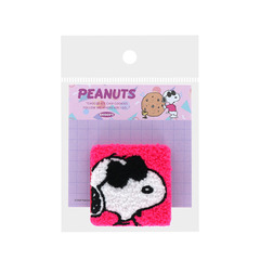 もこもこクリップ付メモ　PEANUTS Petit Collection４　ピンク