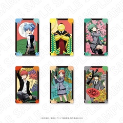 暗殺教室　トレーディングクリアカード 単品（全6種よりランダム）