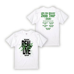 Little Glee Monster／Zepp Tour 2026 “全力REAL LIVE” Tシャツ／ホワイト