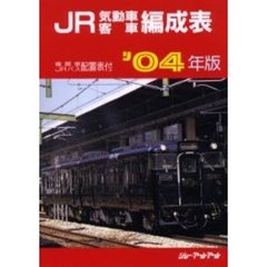 ＪＲ気動車客車編成表　’０４年版
