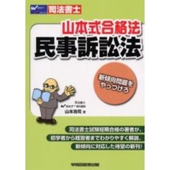 山本式合格法民事訴訟法　新傾向問題をやっつけろ