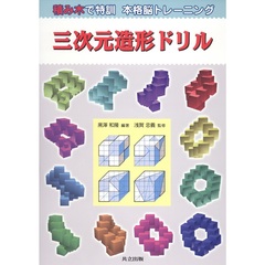 三次元造形ドリル　積み木で特訓本格脳トレーニング