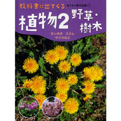 教科書に出てくる生きもの観察図鑑　３　植物２／野草・樹木　タンポポ・スミレ・サクラなど