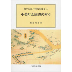 小金町と周辺の村々