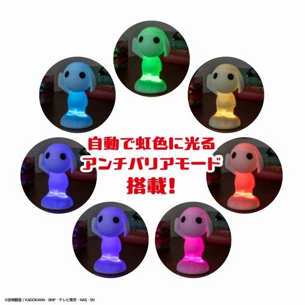 アニメ『ケロロ軍曹』20周年 アンチバリア搭載！ お部屋ライトBOOKで