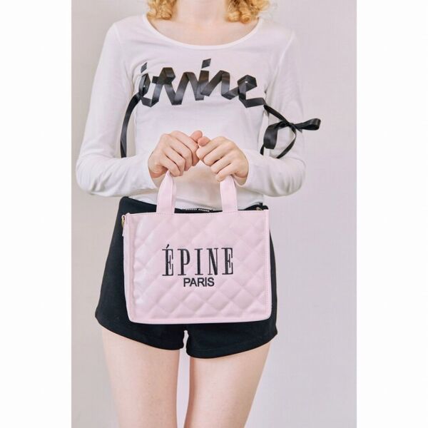 ÉPINE PARIS QUILTING BAG BOOK PINK | 付録ネット [発売日