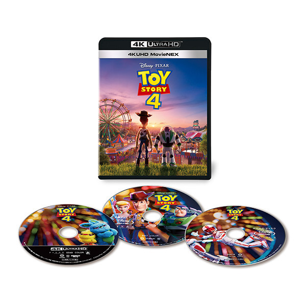 トイストーリー　DVDトロジーセット、トイストーリー4 Blu-ray