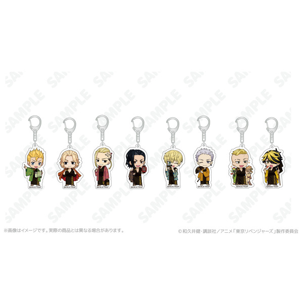 ミニキャラトレーディングアクリルチャーム 行きver.