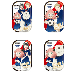 SPY×FAMILY トレーディングスクエア缶バッジ サッカー日本代表ver.　※全4種