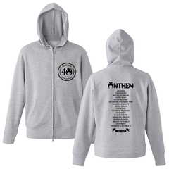 【ANTHEM】40th Anniversary Live GOODS ジップアップパーカー（ヘザーグレー）XLサイズ