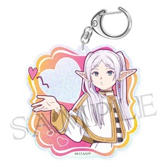 葬送のフリーレン ヴィンテージシリーズVol.5　ホロキーホルダー　フリーレンC（投げキッス）（2026年3月下旬以降発売予定）