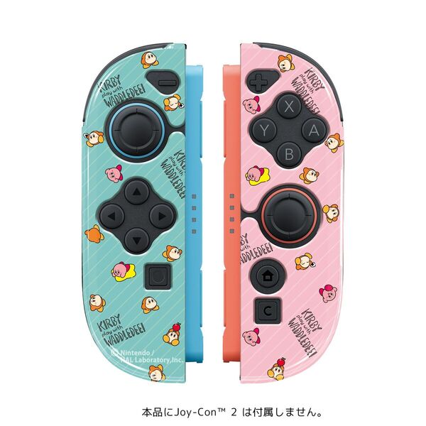3点セット カービィ、スプラトゥーン2、ジョイコン Nintendo Switch 2 カービィ play with ワドルディ Joy-Con 2 TPU