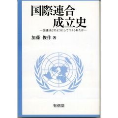 国際連合成立史　国連はどのようにしてつくられたか