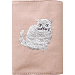 miyuki matsuo 刺繍ブックカバー Amy