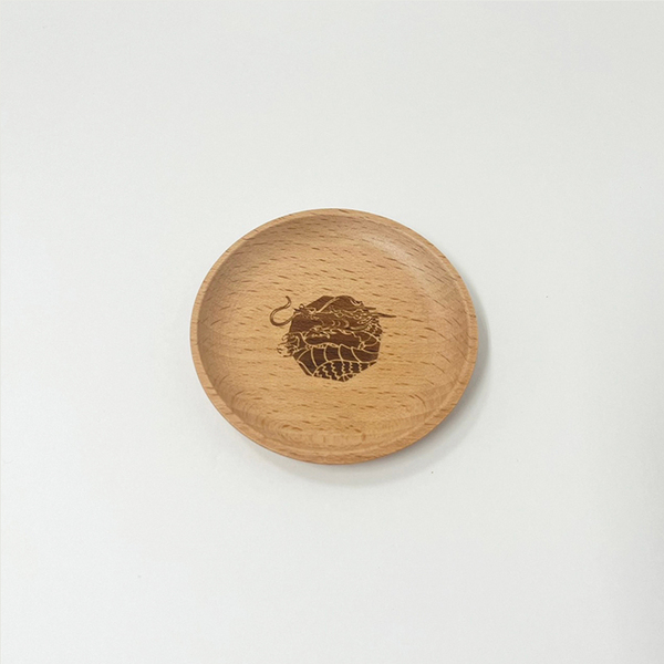 龍　豆皿　3枚 箔 まめざら ジオメトリー シルバー 11cm 単品 – toumei