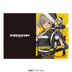 ガールズバンドクライ 描き下ろしA4クリアファイル ＜ステージ衣装風＞ （ルパ）