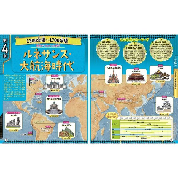 るるぶ歴史がわかる世界遺産イラスト大図鑑 超リアル立体図で