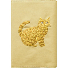 miyuki matsuo 刺繍ブックカバー Rosette