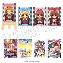 Key作品　トレーディング卓上アートスタンド 単品（全8種よりランダム1種）