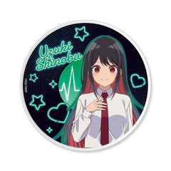 真夜中ハートチューン レコード風アクリルコースター  雨月しのぶ