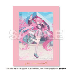 「桜ミク×Shibuya Sakura Stage」 キャラファインマット Art by しゅがお（2026年10月以降発売予定）