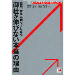 結局、営業に頼ってしまう御社が伸びない本当の理由　ＴＨＥ　ＰＯＷＥＲ　ＯＦ　ＢＲＡＮＤＳ