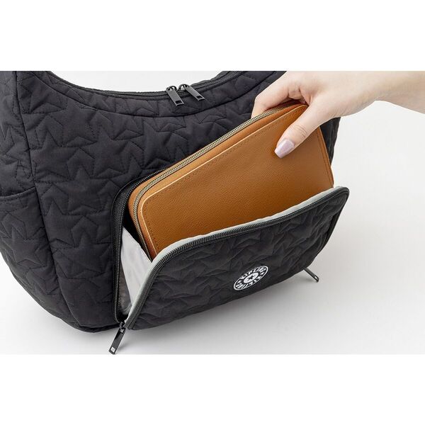 Kipling 整理上手な8ポケット 星柄キルティングバッグBOOK (宝島社