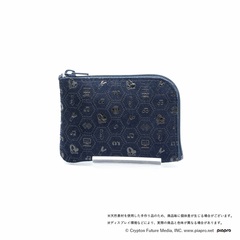 初音ミク×甲州印伝　角小銭入れ＜Tradition/伝統＞（2026年3月以降発売予定）