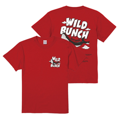 WILD BUNCH FEST. 2026 空飛ぶ鯨 TEE レッド