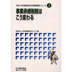 事業承継税制はこう変わる