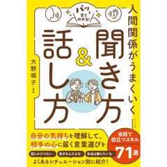 パッと見てわかる！人間関係がうまくいく聞き方＆話し方