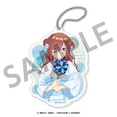 五等分の花嫁＊　アクリルキーホルダー（三玖） ＜納涼Style＞