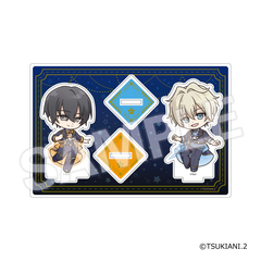 ツキウタ。THE ANIMATION 2 描き起こしミニキャラアクリルスタンド（卯月 新＆皐月 葵）