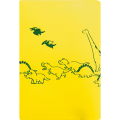 Ah la la ブックカバー dinosaurs