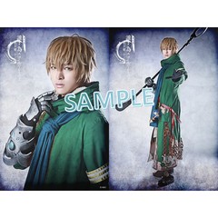 舞台版 誰ガ為のアルケミスト～聖ガ剣、十ノ戒～　キャスト大判ブロマイド　2枚セット オーティマ／遊馬晃祐