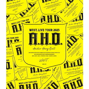 WEST CD、ライブBluRay WEST.／WEST. LIVE TOUR 2025 A.H.O. -Audio Hang Out- Blu-ray